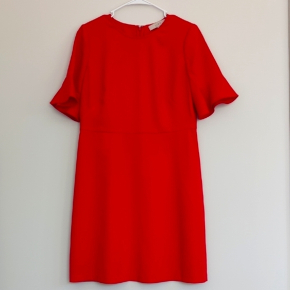 LOFT Red Mini Dress